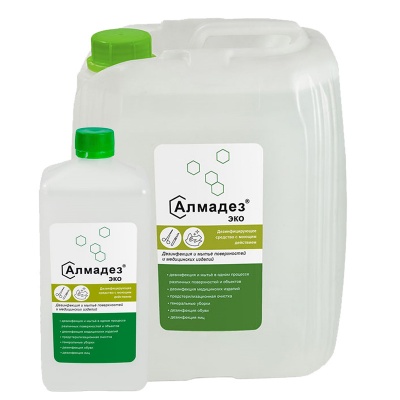 Алмадез-Эко дезинфицирующее средство с моющим действием